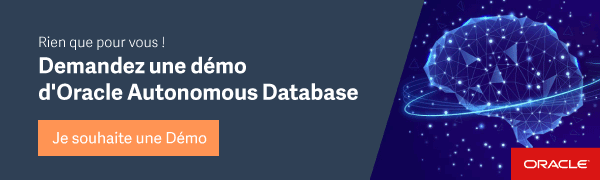 Démo Oracle Autonomous Database