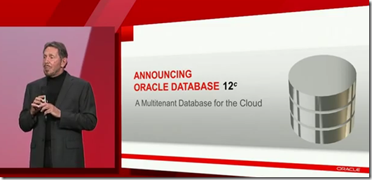 Annonce Oracle Databse 12c