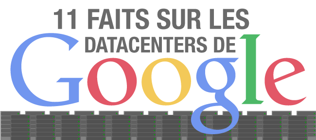 Aperçu Infographie sur les datacenters de Google